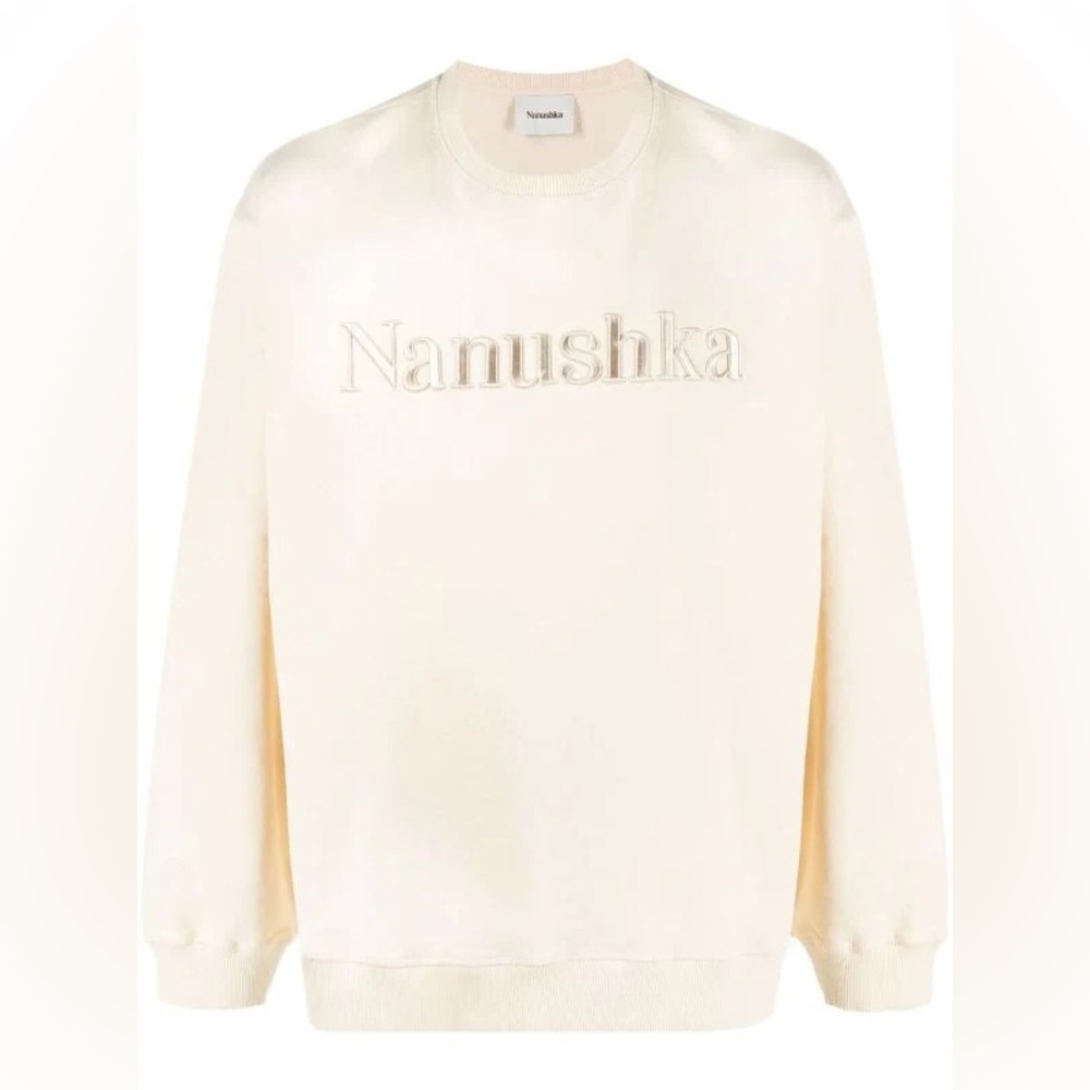 NANUSHKA Remy Embroidered Logo Sweatshirt NWT